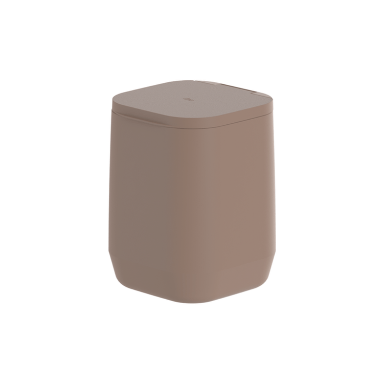 Lixeira Aura Para Parede Marrom Amendoa 6L - Ou.png